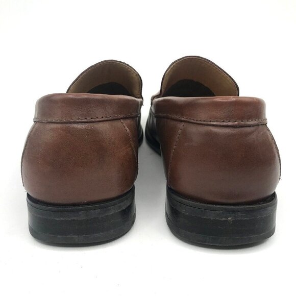 Calvin Klein Neil Loafer Brown Size 9.5 M Mens Slip On Shoes Model # F0055 - Picture 9 of 12